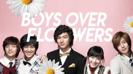 Boys over flower